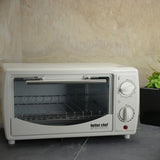700-Watt 4-Slice White Toaster Oven Broiler