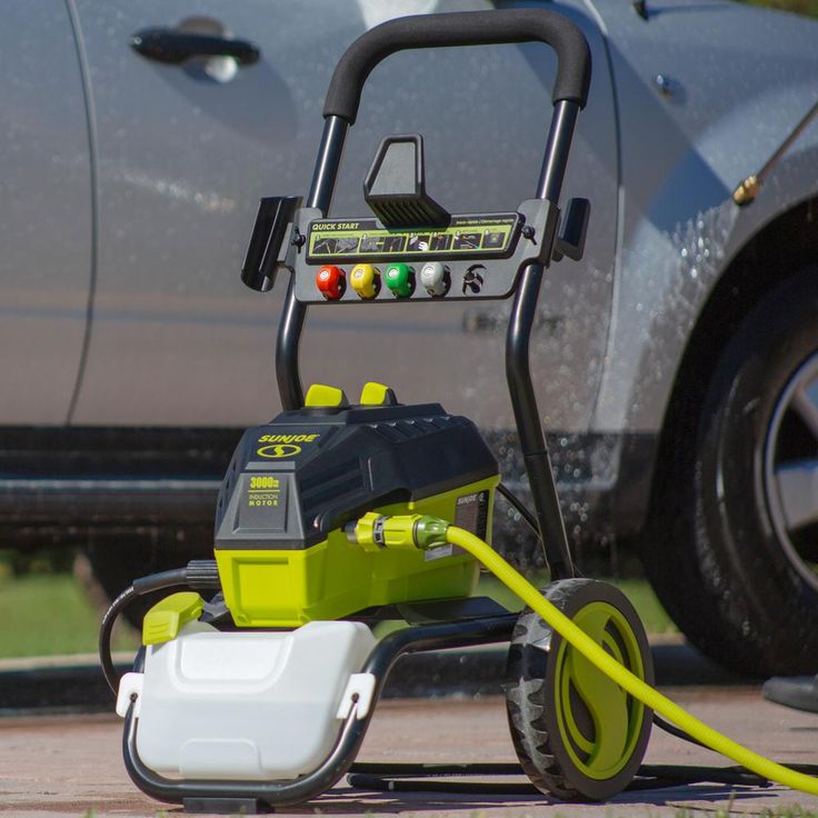 Sun Joe 3000 PSI Max 1.3 GPM 14.5 Amp High Performance Brushless Induction Motor Electric Pressure Washer