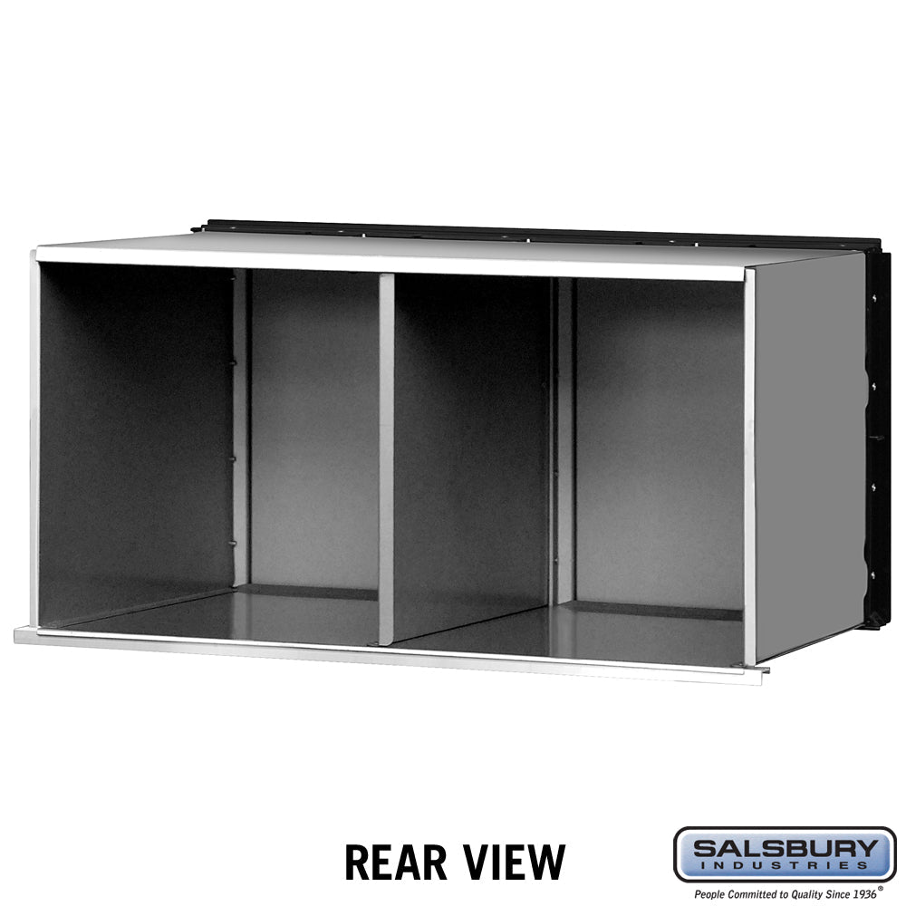 Aluminum Mailbox with 2 Doors - Rack Ladder System