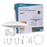 UFO 720 Dual-Omni Reception Outdoor HDTV Antenna with Smartpass Includes Pole Mount - Super Arbor