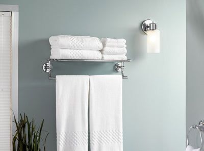 Moen Iso Chrome Wall Mount Towel Rack