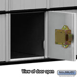 Aluminum Mailbox with 8 Doors and Combination Locks