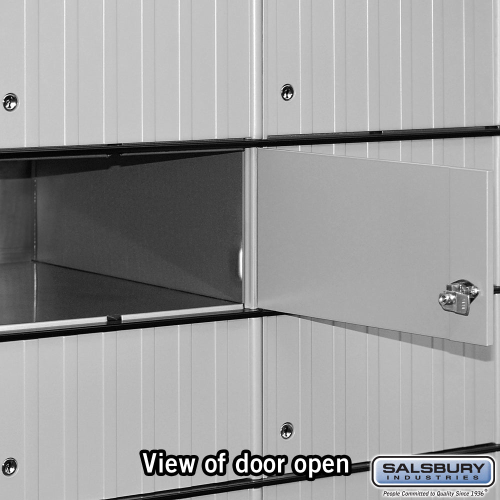 Aluminum Mailbox with 10 Doors - Standard System