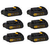 20-Volt MAX Compact Lithium-Ion 4.0Ah Battery Pack (3-Pack) - Super Arbor