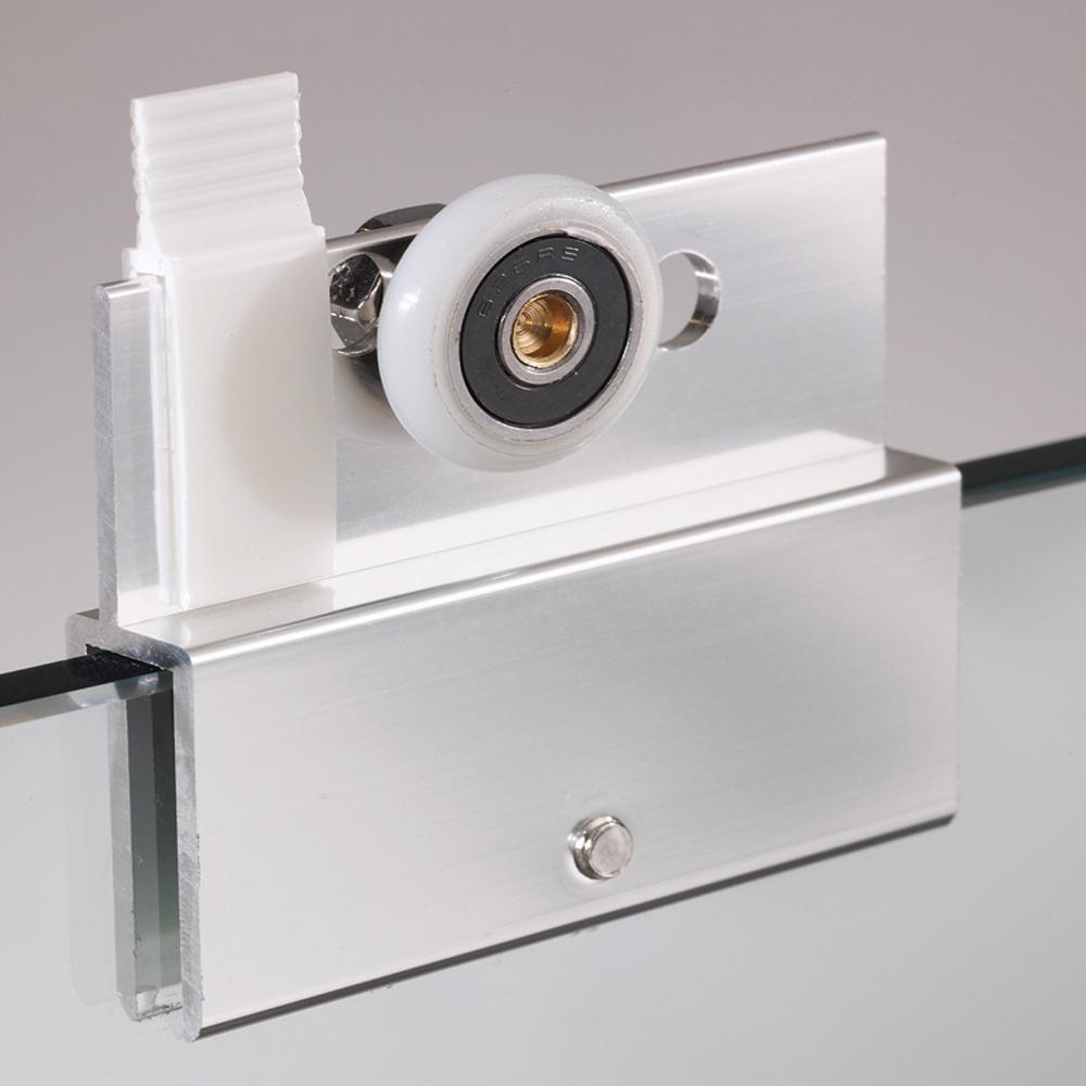 Cove 50 in. to 54 in. x 55 in. Semi-Framed Sliding Bypass Tub/Shower Door in Silver with 1/4 in. Clear Glass - Super Arbor