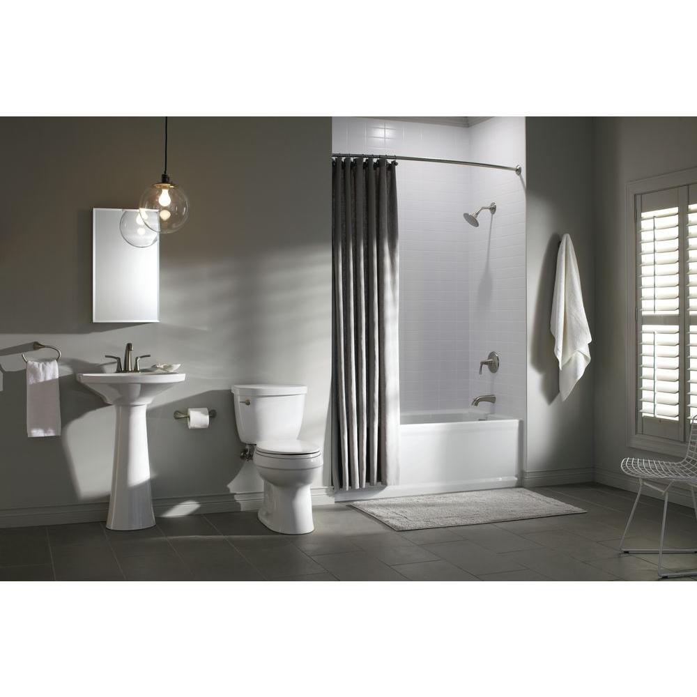Cimarron 2-Piece Complete Solution 1.28 GPF Single Flush Elongated Toilet in White, Slow-Close Seat Included (3-Pack) - Super Arbor
