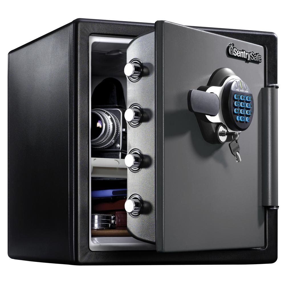 SFW123GTC 1.23 cu. ft. Fireproof Safe and Waterproof Safe with Digital Keypad - Super Arbor