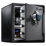 SFW123GTC 1.23 cu. ft. Fireproof Safe and Waterproof Safe with Digital Keypad - Super Arbor