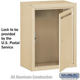 Surface Mounted Sandstone Letter Box with USPS Access