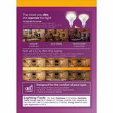 Philips 150-Watt Equivalent BR40 Dimmable LED Floodlight Bulbs with Warm Glow, Soft White 2700K (2-Pack)