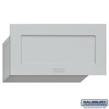 Recessed Aluminum Mail Drop for Private Mail Access