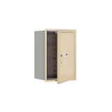 3700 Series Private Front Loading 6 Door High Unit 23-1/2 in. Parcel Locker 1 PL6 4C Horizontal Mailbox in Bronze - Super Arbor