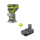 18-Volt ONE+ Cordless Fixed Base Trim Route with 1.5 Ah Compact Lithium-Ion Battery - Super Arbor