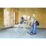 Portable Folding Gravity Rise Miter Saw Stand with Wheels - Super Arbor