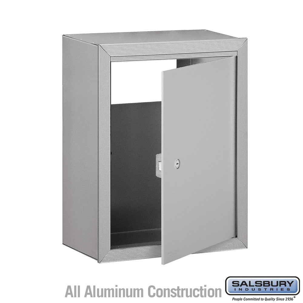 Aluminum Mail Drop Receptacle with Secure Lock