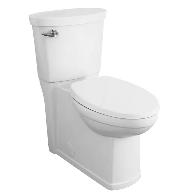 American Standard Cadet 3 Decor Tall Height 2-Piece 1.28 GPF Single-Flush Elongated Toilet with Slow-Close Seat, White