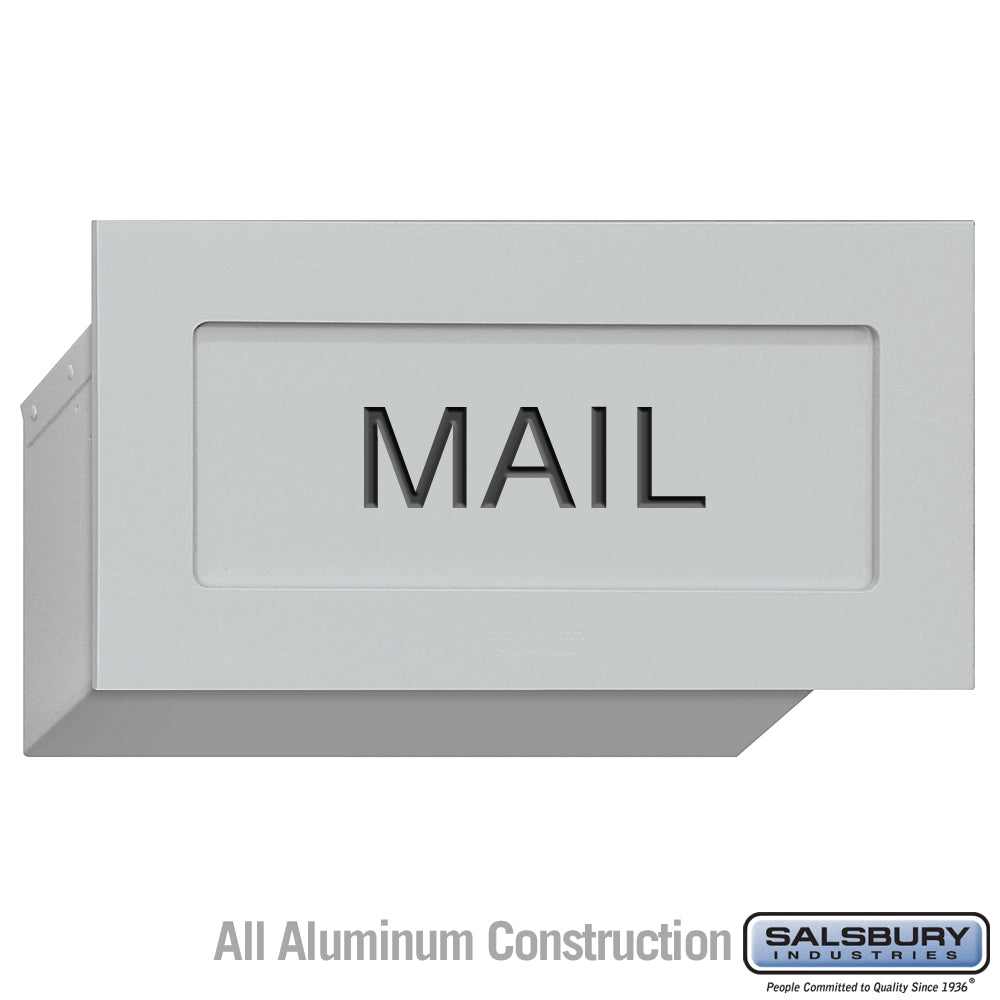 Custom Black-Filled Engraving for Mail Drop