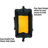 18 in. 28-Pocket Pro Contractor's Closed-Top Tool Bag