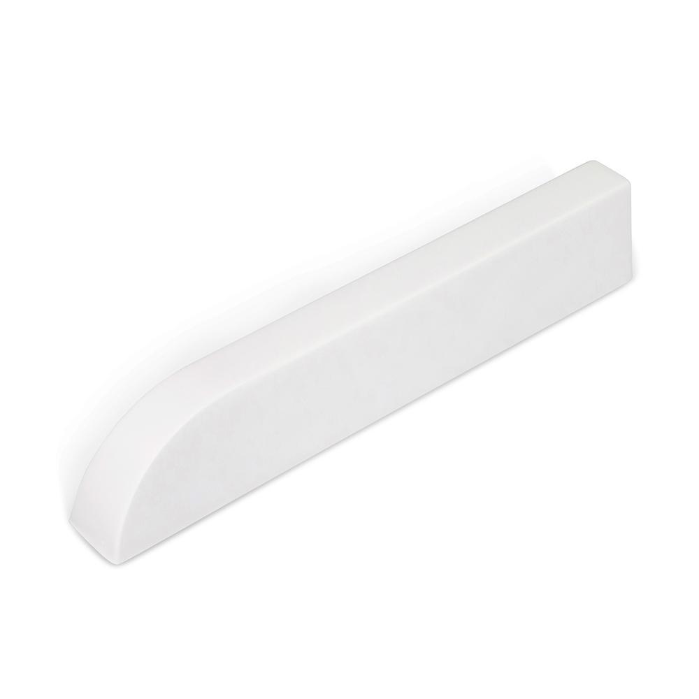 Prairie 60 in. W x 90 in. H 8-Piece Glue Up Cultured Marble Alcove Shower Wall Surround in Matte White w/Shelves, Trims - Super Arbor