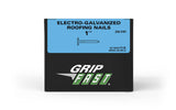 Grip Fast 1 in. Electro-Galvanized Roofing Nails, 5 lb Box