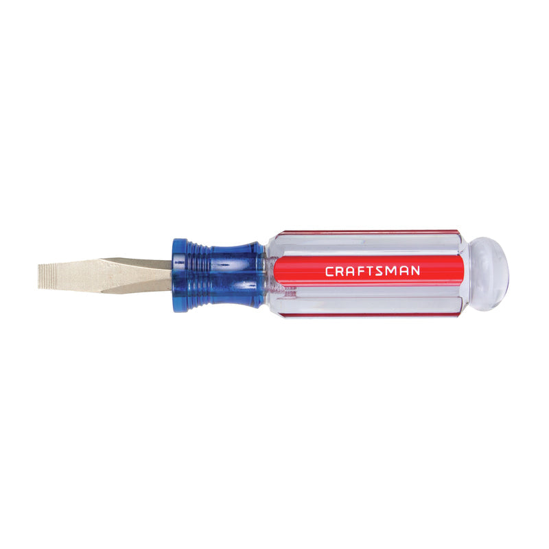 Craftsman Slotted Screwdriver, 5/16 in Tip x 1-3/4 in Shaft Length