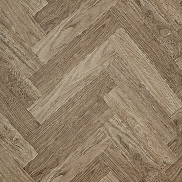 (Sample) Walnut Herringbone Sheet Vinyl (cut-to-length)