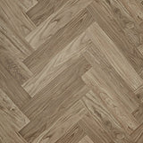(Sample) Walnut Herringbone Sheet Vinyl (cut-to-length)