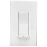 Decora Digital 15 Amp 120-Volt Rocker Light Switch and Timer with Bluetooth Technology, White - Super Arbor