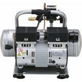 2.0 Gal. 1.0 HP Portable Electric Ultra Quiet, Oil-Free and Aluminum Air Tank Air Compressor with Nail Gun Kit - Super Arbor