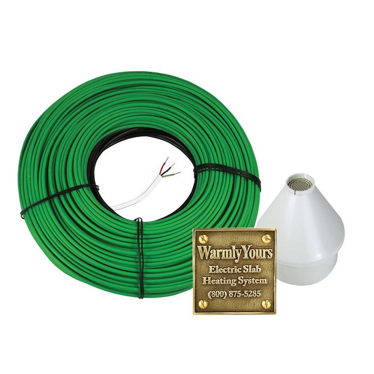 WarmlyYours 251 ft. Snow Melt Cable System with Automatic Control (Covers 62.7 sq. ft)