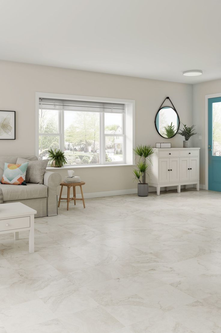 Style Selections Alpine Stone 3-mil x 12-in W x 12-in L Water Resistant Peel and Stick Luxury Vinyl Tile Flooring