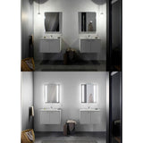 Verdera 20 in. W x 30 in. H Surface-Mount Lighted Medicine Cabinet
