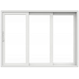 V4500 Multi-Slide 105 in. x 80 in. Right-Hand Low-E White Vinyl 3-Panel Prehung Patio Door