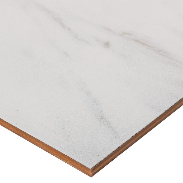 Bianco Carrara 12-in x 24-in Glazed Ceramic Marble Look Floor and Wall Tile (1.92-sq. ft/ Piece)