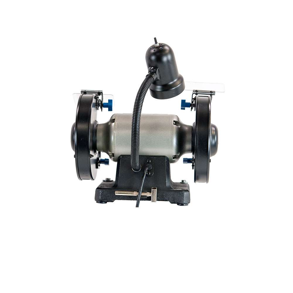 DELTA 8-in Variable Speed Bench Grinder with Work Light (Model 23-197)