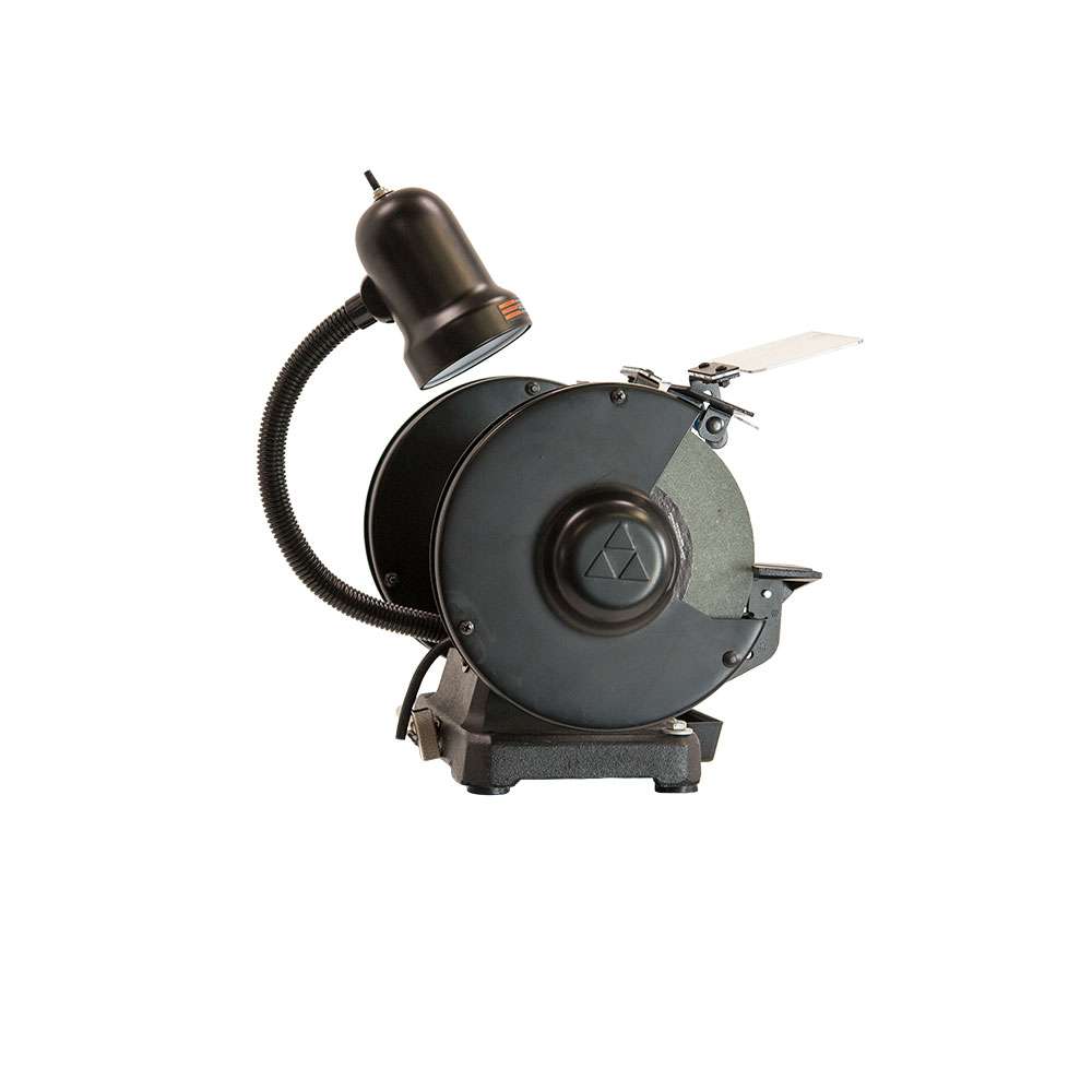 DELTA 8-in Variable Speed Bench Grinder with Work Light (Model 23-197)