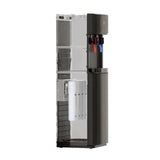 300 Series 4-Stage UF Ultrafiltration Self Cleaning UV Bottleless POU Water Cooler Water Dispenser in Black