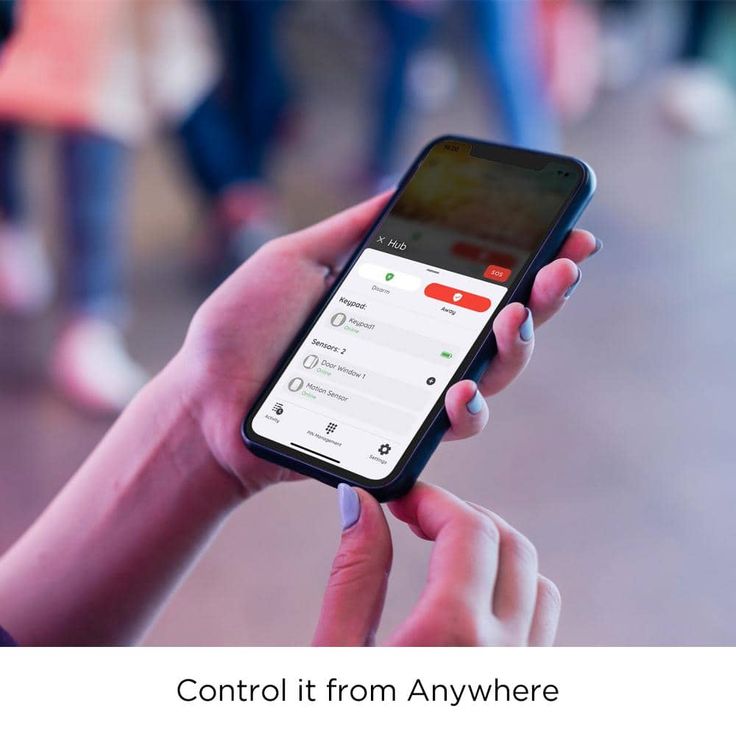 Defiant Smart Home Wireless Motion Sensor Alarm, Powered by Hubspace (1-Pack)