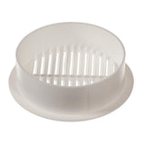 2 in. Resin Circular Mini Wall Louver Soffit Vent in White (6-Pack) - Super Arbor