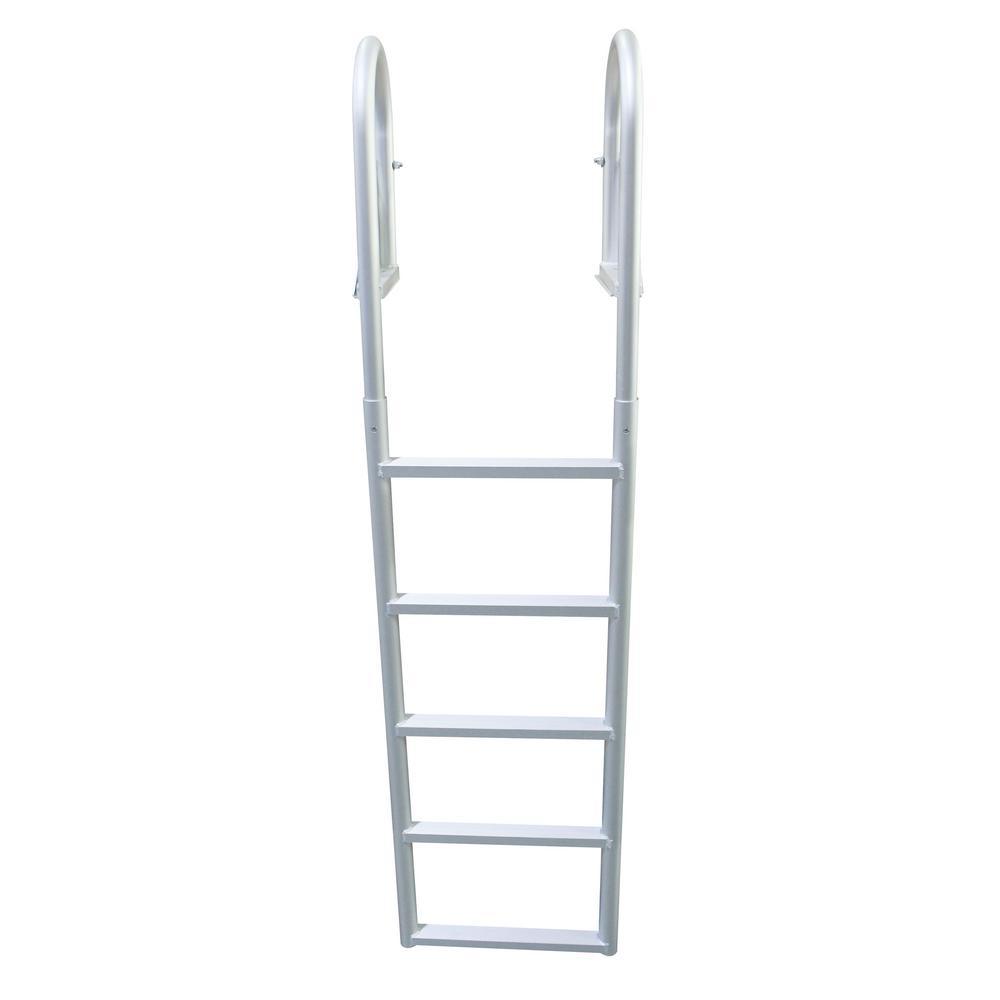 Extreme Max Flip-Up Dock Ladder - 5-Step - Super Arbor