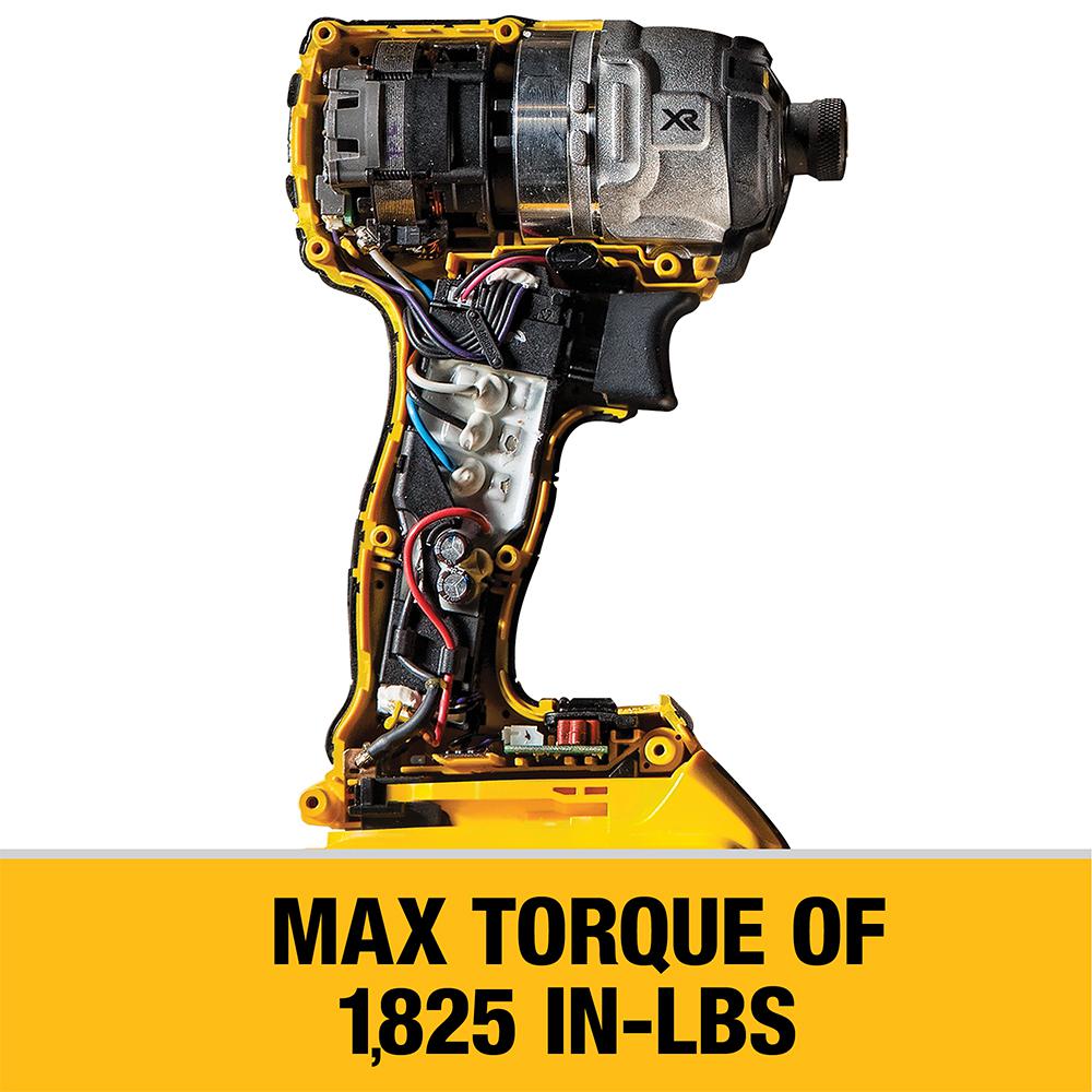 20-Volt MAX Li-Ion Cordless Brushless 1/4 in. Impact Driver (Tool-Only) with 20-Volt MAX 3.0Ah Battery and Charger - Super Arbor