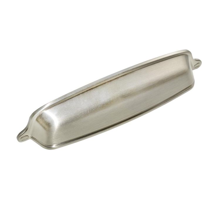 Utopia Alley Nicholas Brushed Nickel Cabinet Center-to-Center Pull, 5
