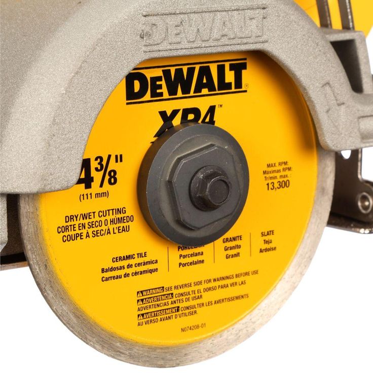 DEWALT 4 -3/8 in. Wet/Dry Hand-Held Tile Cutter