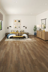 Style Selections (Sample) Sisal Oak Waterproof Wood Look Interlocking Luxury Vinyl Plank