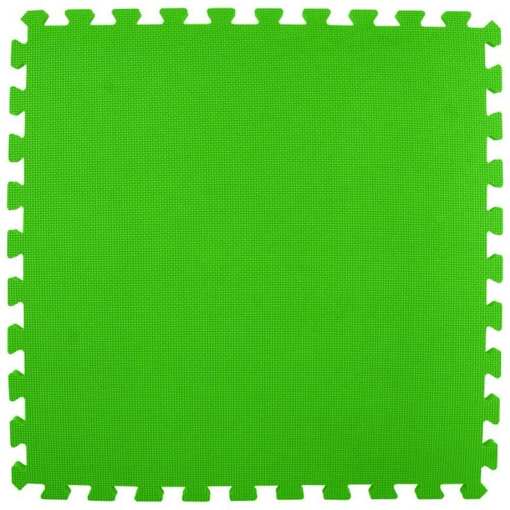 Greatmats Premium White 24 in. x 24 in. x 5/8 in. Foam Interlocking Floor Mat (Case of 25)