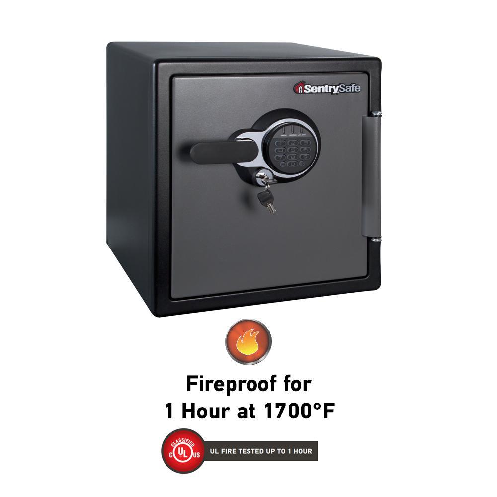 SFW123GTC 1.23 cu. ft. Fireproof Safe and Waterproof Safe with Digital Keypad - Super Arbor