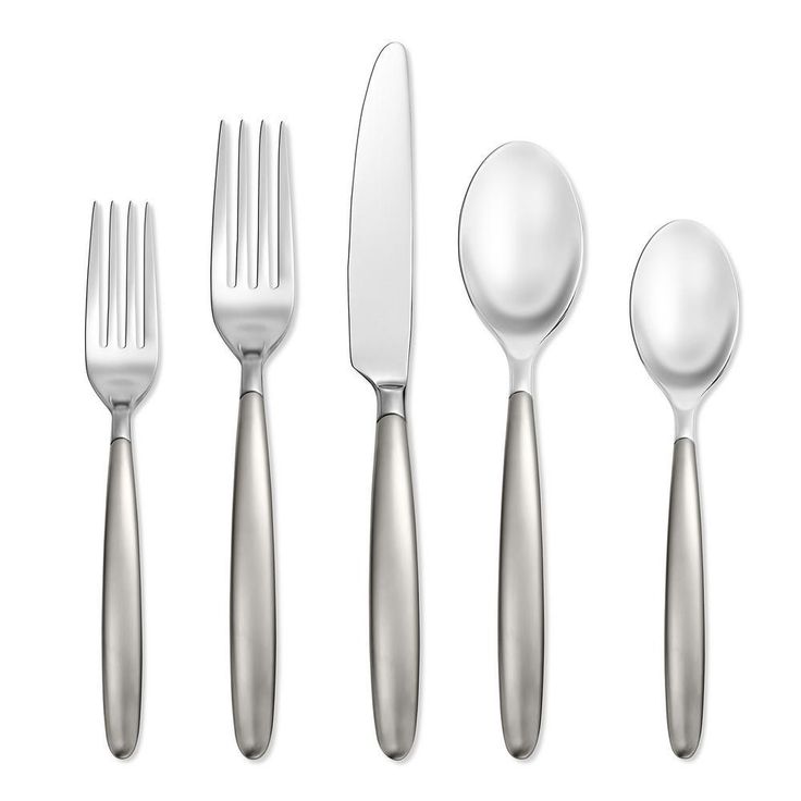 Tidal Frosted 20-Piece Flatware Set (Service for 4)