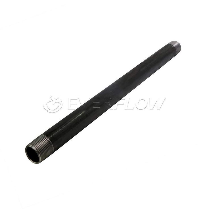 1-1/4 in. x 72 in. Black Steel Pipe