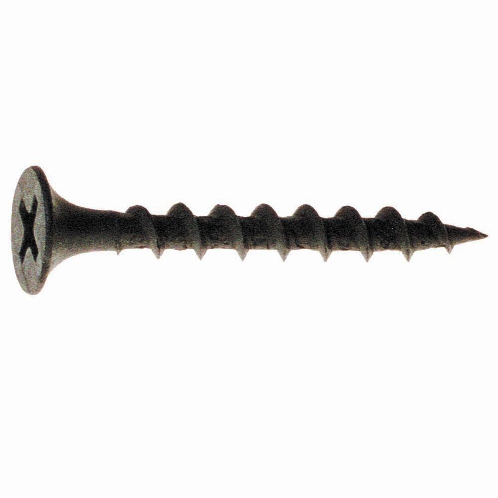 #6 x 1-1/4 in. Phillips Bugle-Head Coarse Thread Drywall Screw (5 lbs./Pack) - Super Arbor