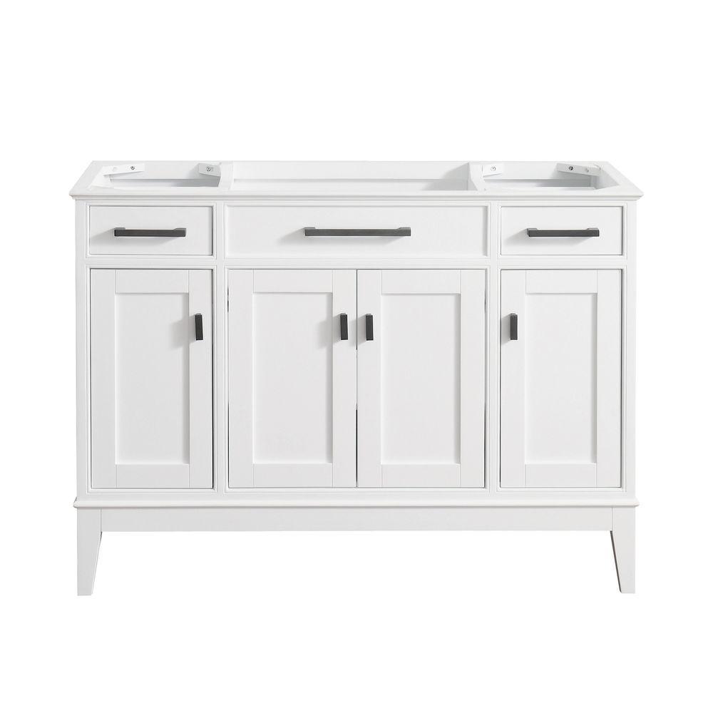 Madison 72 in. W x 21 in. D x 34 in. H Vanity Cabinet Only in Tobacco - Super Arbor
